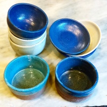 Dawn Whitehand tapas bowls handmade ceramic